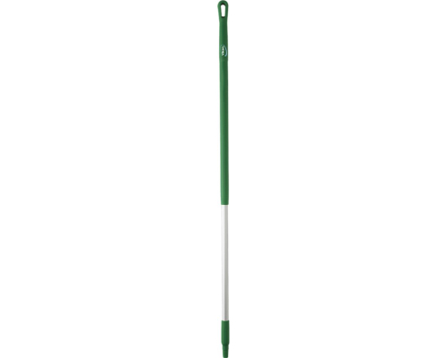 Vikan Ergonomic Aluminium Handle 31mm Dia, 1310mm, GREEN
