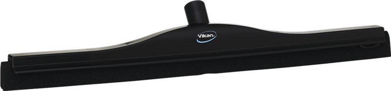 Vikan Floor Squeegee w/Replacement Foam Cassette 600mm, BLACK