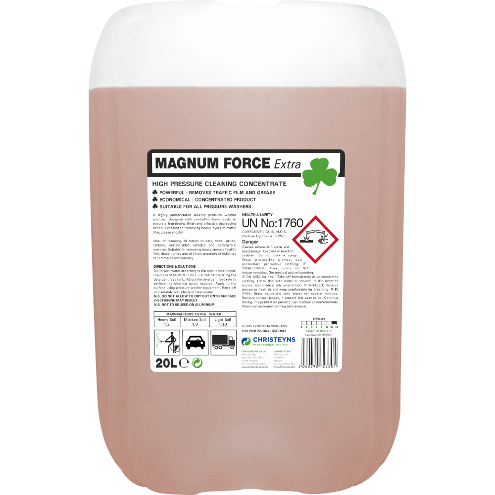 Christeyns MAGNUM FORCE EXTRA Traffic Film Remover 5L