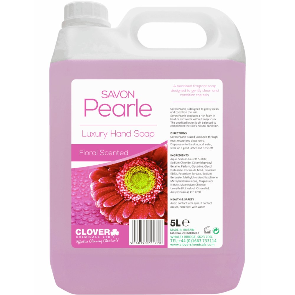 Christeyns SAVON PEARLE (Pink) Handsoap 5L