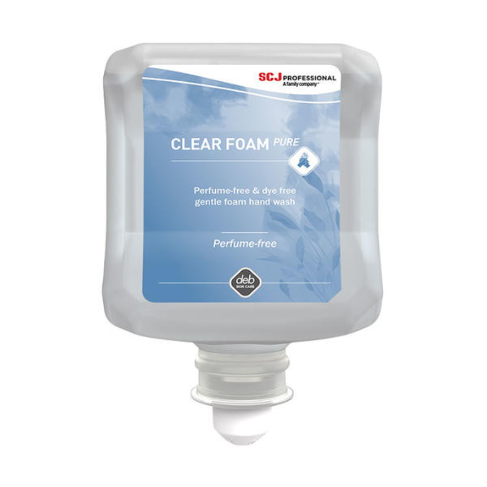 Deb Clear Foam Hand Wash 1L (CLR1L)